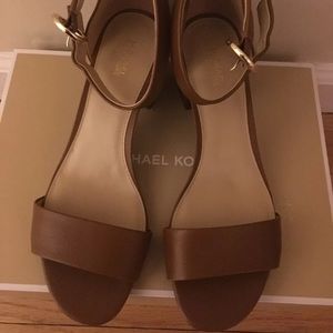 MICHAEL Michael Kors Lena Leather Sandal